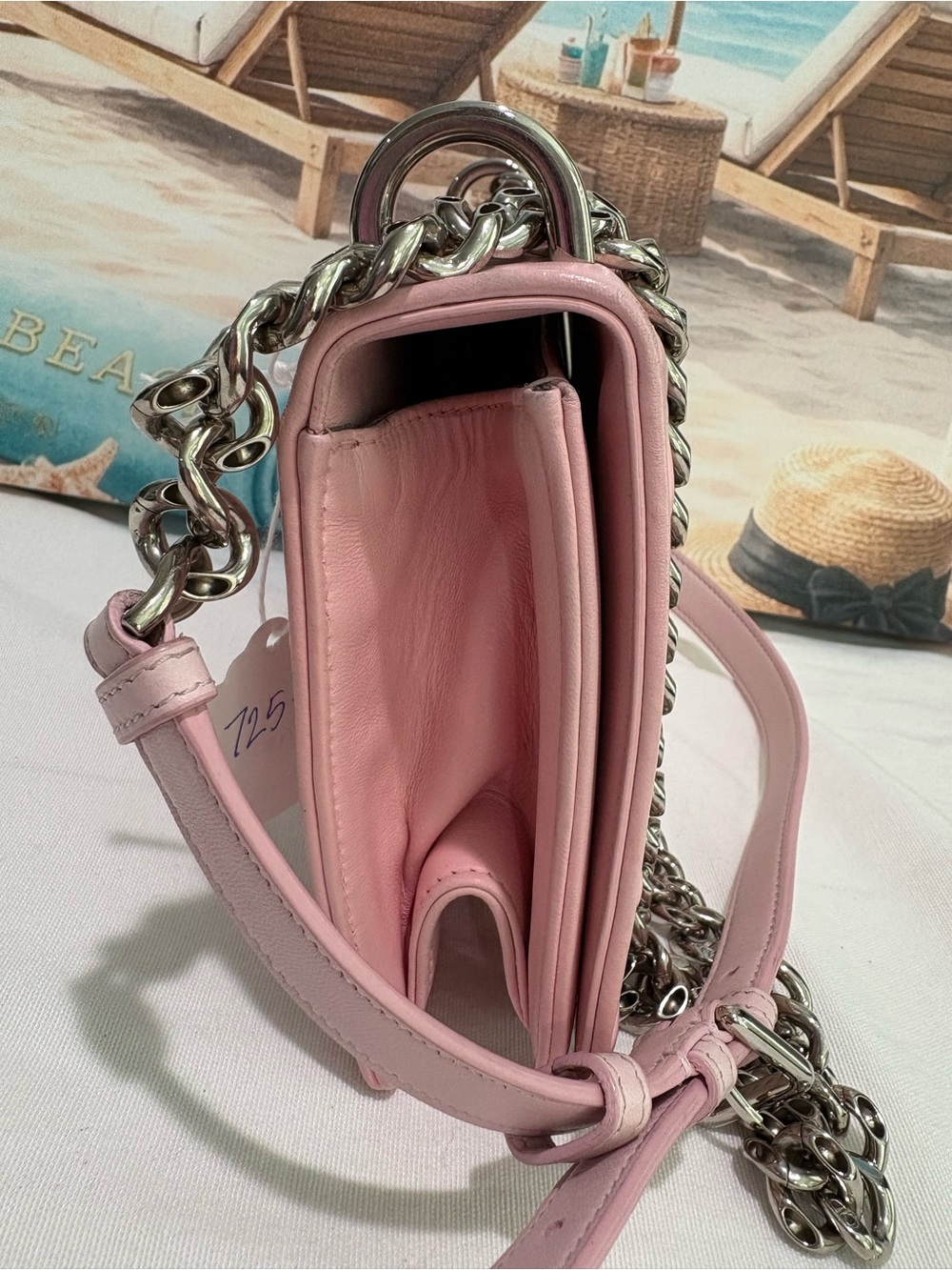 Authentic Christian Dior Diorama Pink Shoulder Bag w/ Certificate - Picture 3 of 15